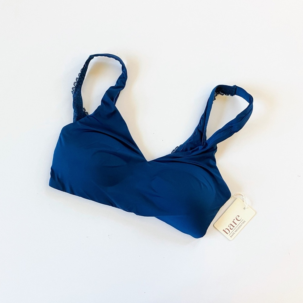 Bare Lounge Bra in Poseidon